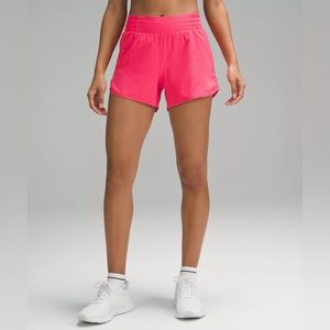 NWT Lululemon Hotty Hot High-Rise 4” Shorts